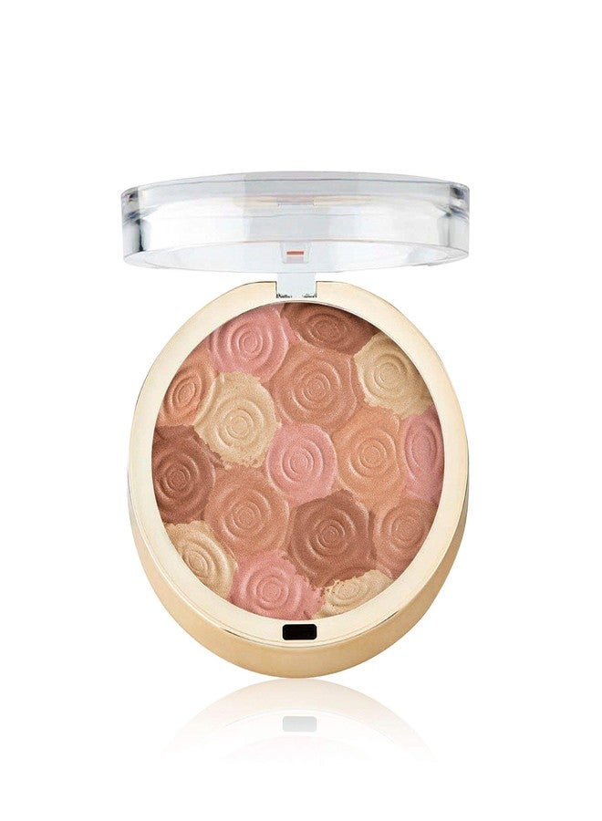 Milani Illuminating Face Powder - Hermosa Rose (0.35 Ounce) Cruelty-Free Highlighter, Blush & Bronzer in One Compact to Shape, Contour & Highlight - Image 1